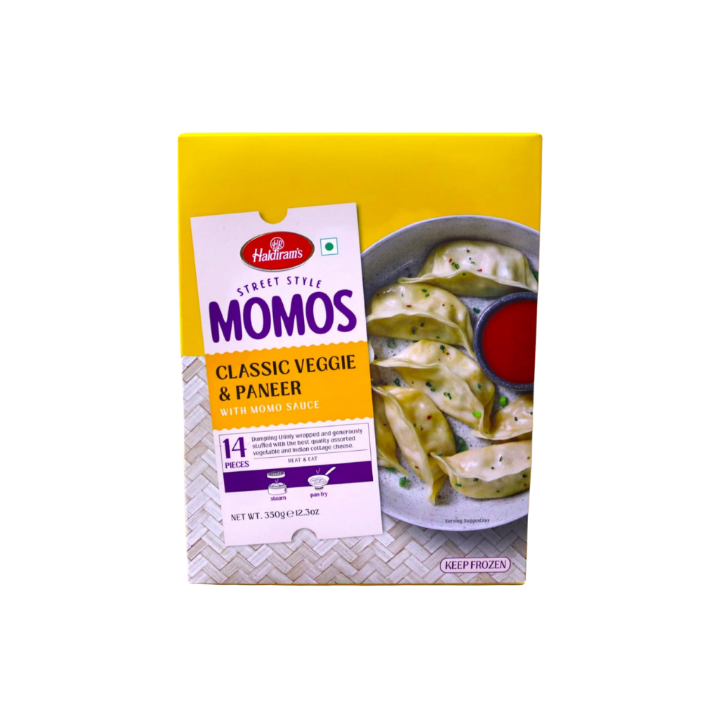 Haldiram Classic Veggie & Paneer Momos 14 pcs buy online USA - 1